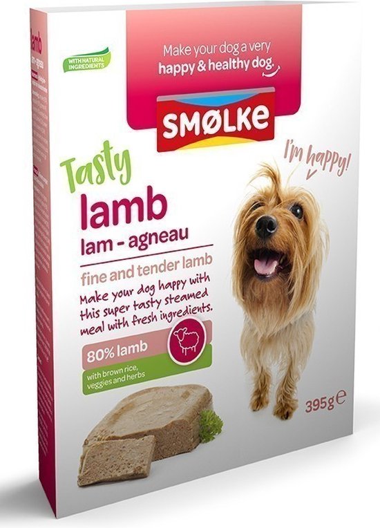 Smølke Vers Gestoomde Maaltijd Lamb 10x395g