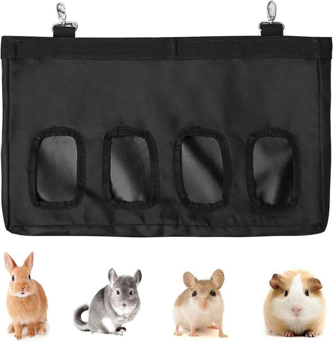 Lexium Hooiruif - Hooivoeren voor konijn of cavia - Hooidispenser knaagdier - Voerbak konijn - Voerruif