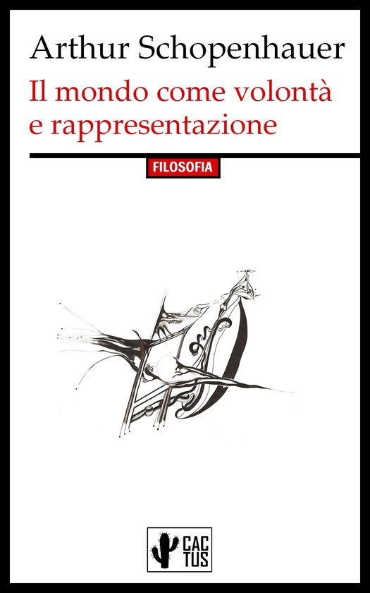 Il mondo come volontà e rappresentazione - cover