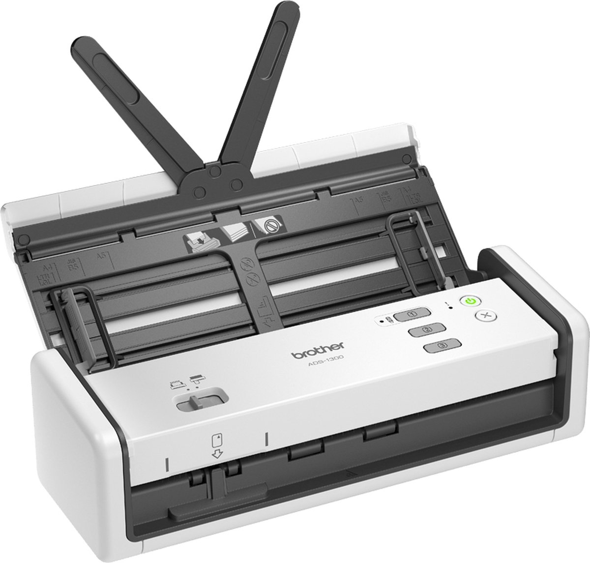 Brother ADS-1300 ADF-scanner 1200 x 1200 DPI A4 Wit thumbnail 3