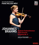 Julia Fischer, Cleveland Orchestra, Franz Welser-Möst - Brahms: Violin Concert D-Dur (Blu-ray)