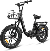 C05 Pro opvouwbare E-bike 250 watt motorvermogen topsnelheid 25km/u 20X4.0’’ banden 7 versnellingen