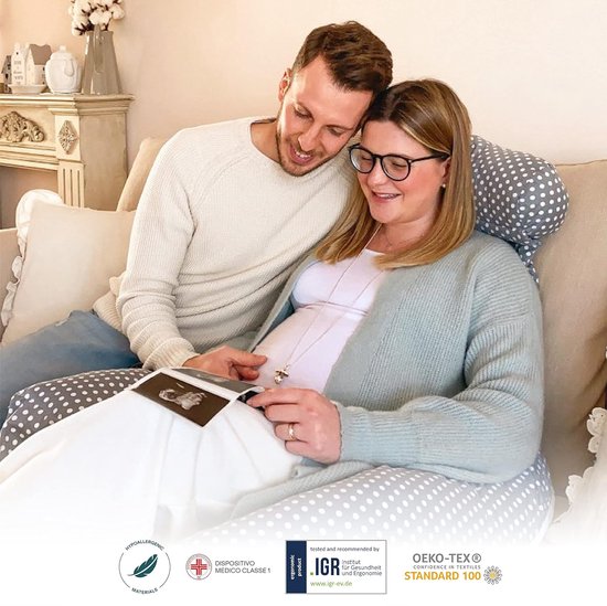 Zwangerschapskussen - Voedingskussen - Pregnancy - U-Vorm