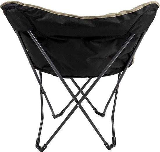 Bo-Camp - Urban Outdoor - Vlinderstoel - Redbridge - M - Oxford polyester - Beige van Bo-Camp — afbeelding 4