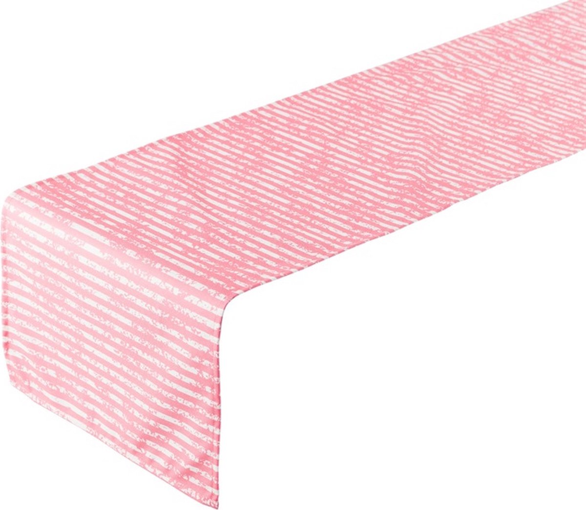 Hoyz | Outdoor Runner Little Stripes Table Runner Roze | 42 X 145 | Sierkussen Voor Woonkamer Of Slaapkamer
