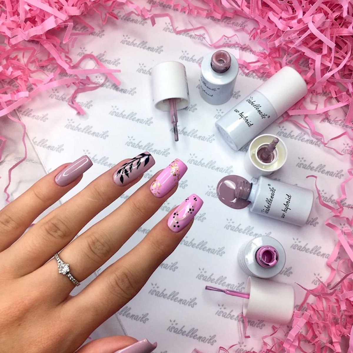 Isabelle Nails UV/LED Gellak 6ml. #58 Tessa - Roze - Glanzend - Gel nagellak - Gel nagellak