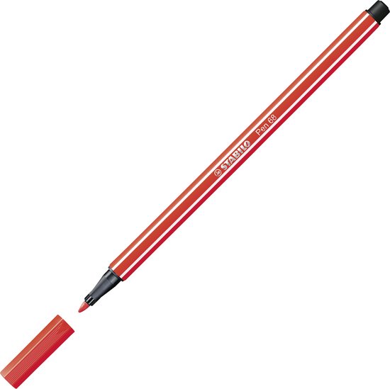 STABILO Pen 68 Stylos feutre - Boîte 10 pcs