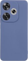 Coverup Color TPU Back Cover - Convient pour Xiaomi Poco F6 Case - Gris Ardoise