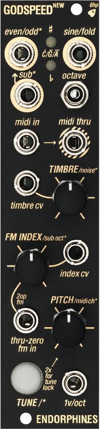 Endorphin.es New Godspeed - Oscillator modular synthesizer | bol