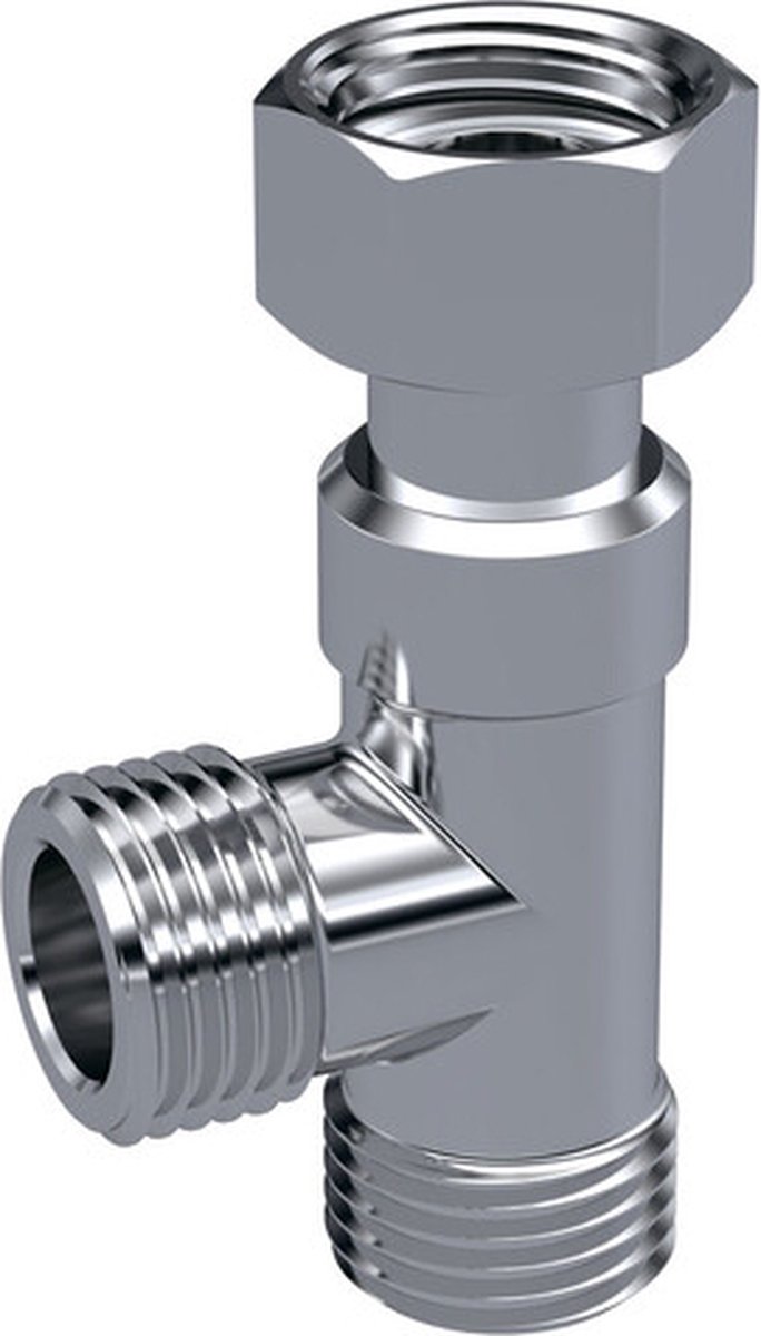 Raminex T-Stuk met wartel 3/8" voor Sanitaire Kranen 1200023