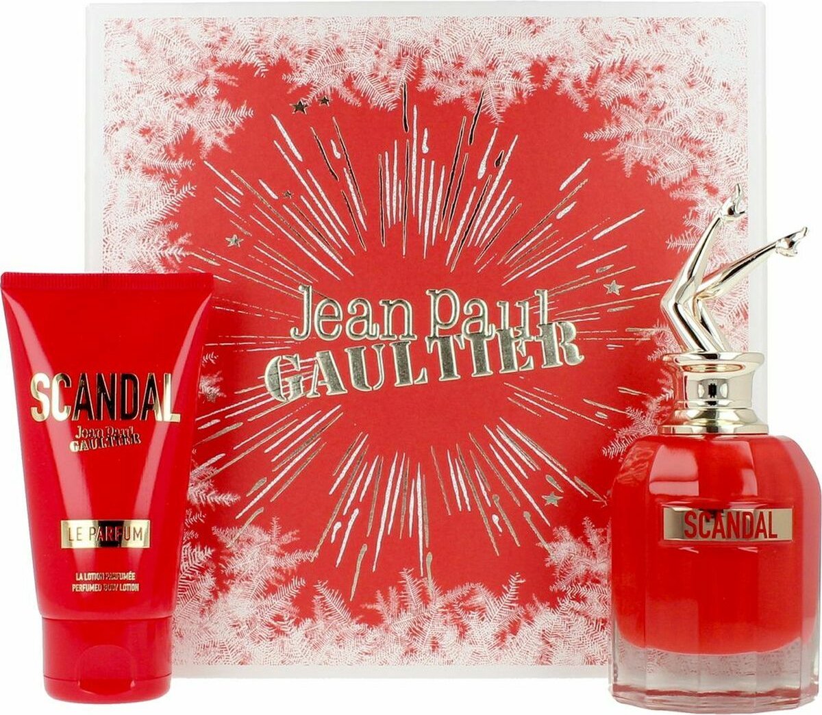 Goedkoopste Jean Paul Gaultier SCANDAL LE PARFUM Set 2 pcs Eau de Parfum spray 80 ml Body lotion 75 ml voor dames