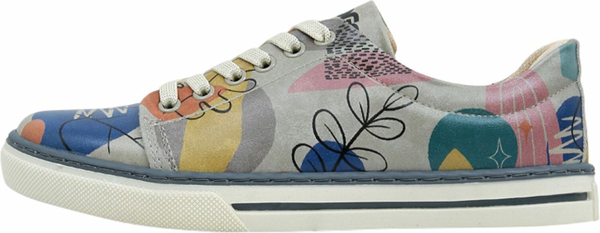 Baskets pour femmes DOGO pour femmes Feuilles abstraites 37 bol