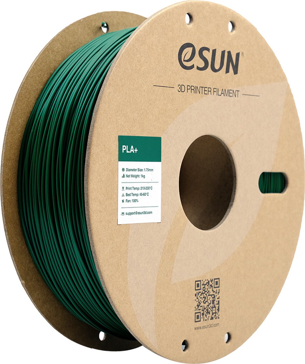 eSun PLA+ Pine Green / Denneboom Groen - 1.75mm - 3D printer filament