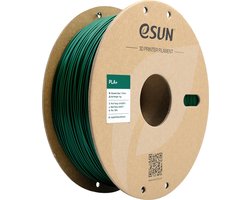 foto van eSun PLA+ Pine Green / Denneboom Groen - 1.75mm - 3D printer filament