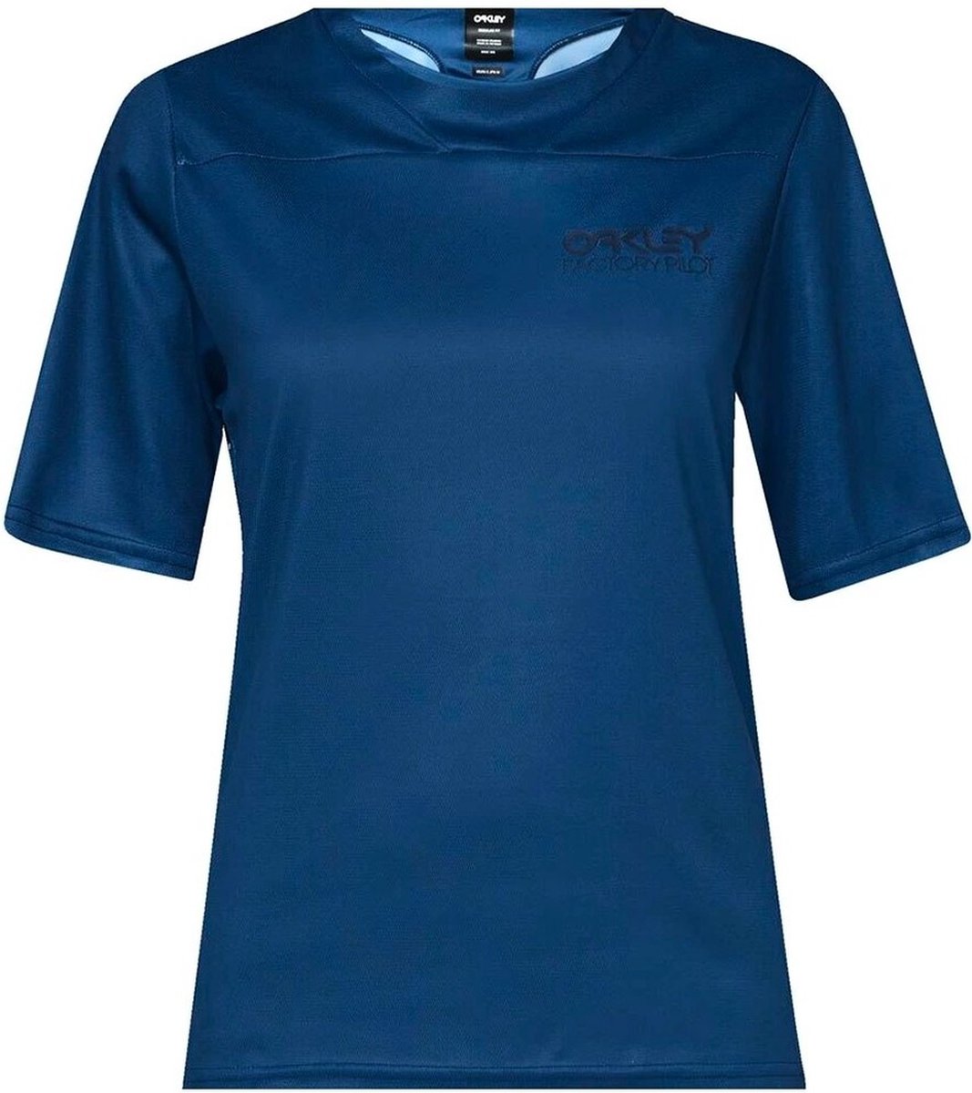 Oakley Damen Trikot Damen-Radtrikot WMNS Factory Pilot Lite SS 177991 Blau Blauw