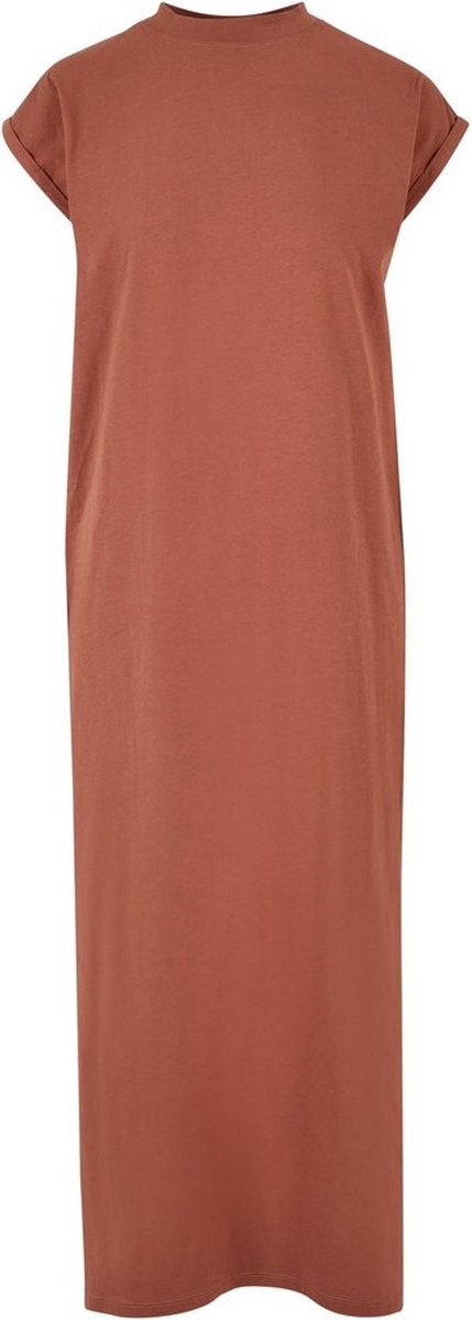 Urban Classics Long Extended Shoulder Lange jurk M Oranje