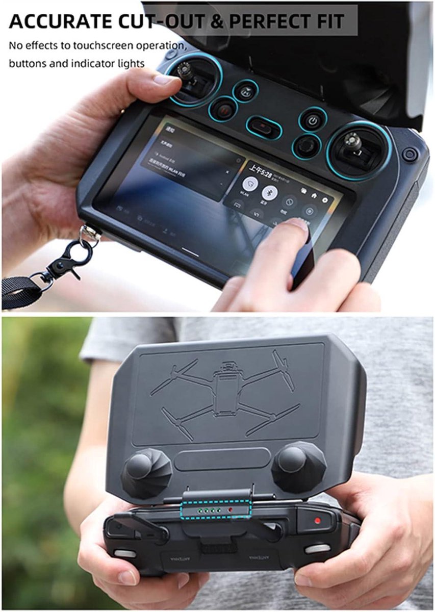 Beschermhoes voor DJI RC Controller 2 in 1 Zonnekap Cover Beschermhoes voor DJI RC Controller 2 in 1 Zonnekap Cover