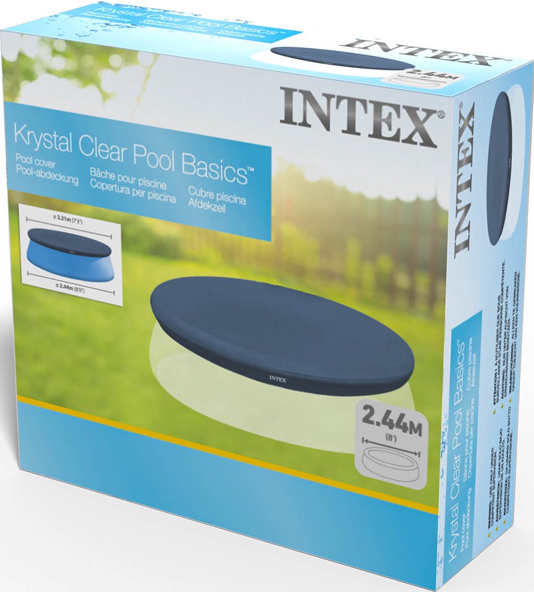 Intex Zwembad Afdekzeil - Ø 244 cm Easy Set — afbeelding 5