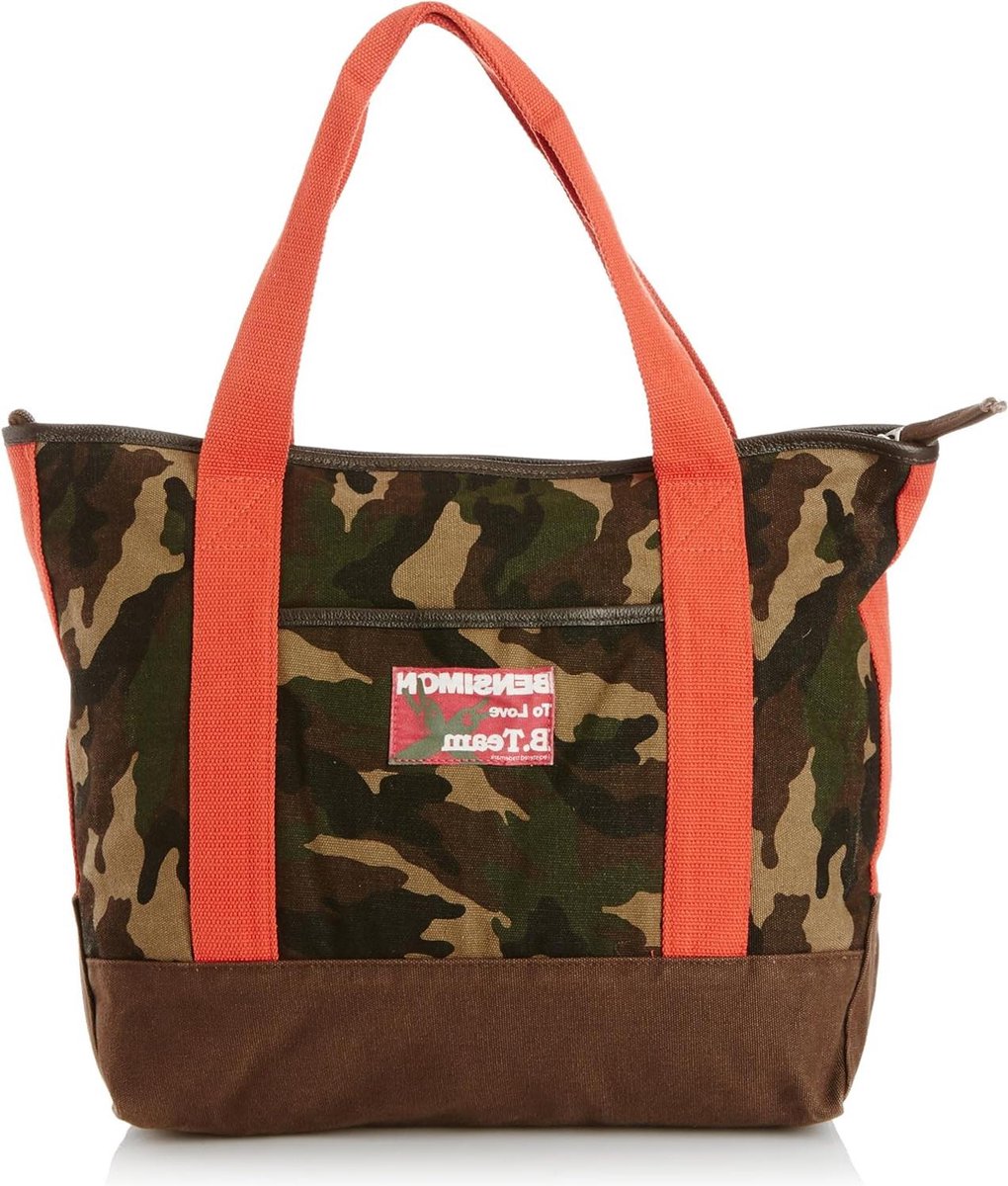 Uniseks volwassenen Reistas - Bteam Camo New Tote met extra vak