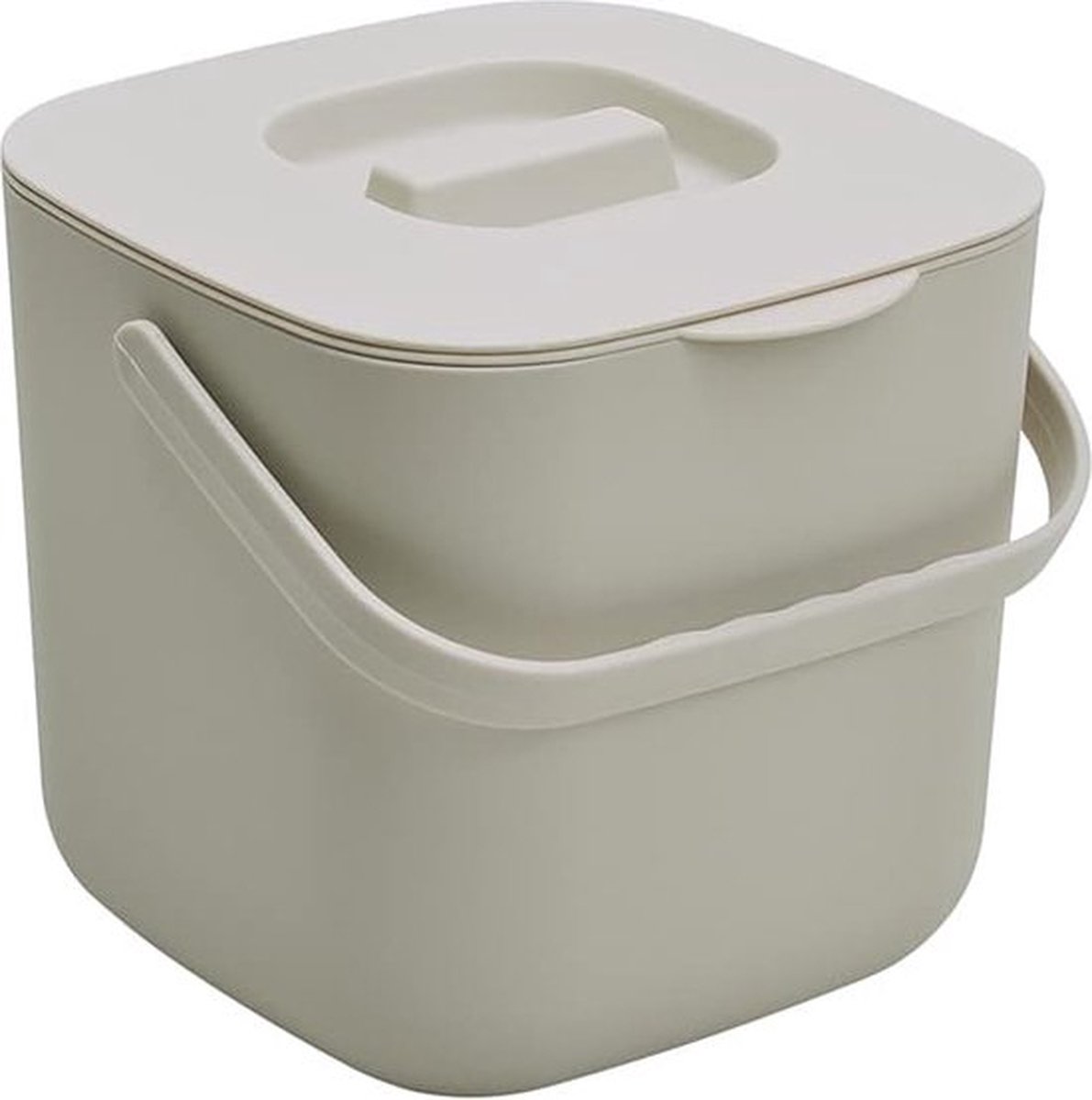 Goedkoopste Biologische Compostemmer - 7 L - Voor Dagelijks Organisch Afval - Vaatwasmachinebestendig - Geurproof - Verwijderbare Zeef - Kleine Bak met Deksel.