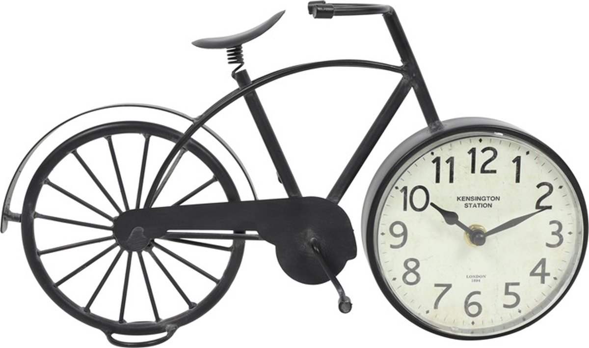 Tafelklok Bontempi wit/zwart