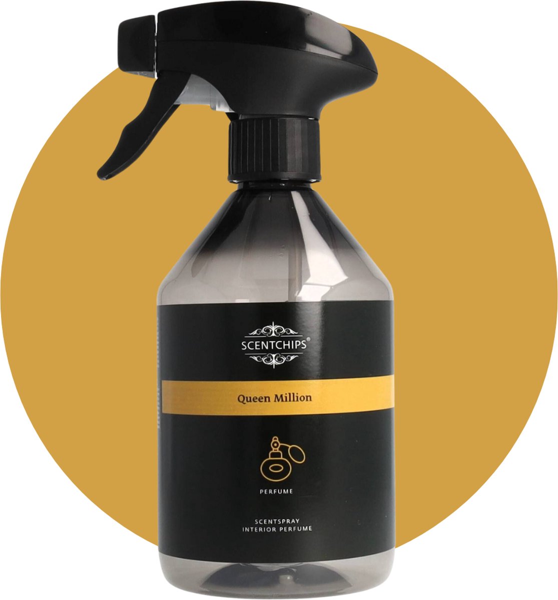 Scentchips Queen Million Interieurspray - Roomspray – Huisparfum – Huisspray – Geurspray – 500ML