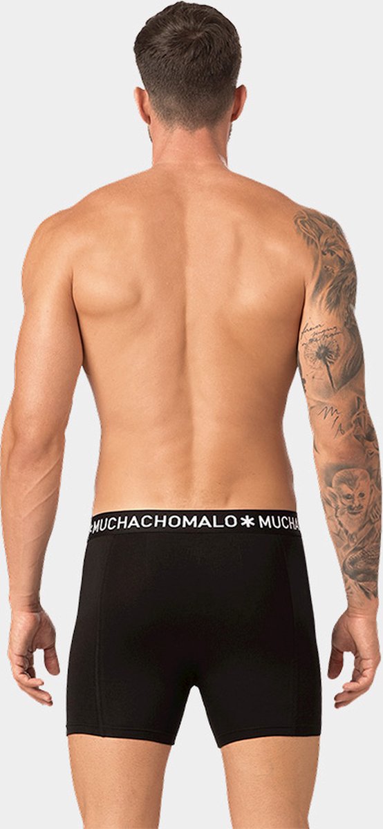 Muchachomalo Herren Boxershorts 3er Pack - Baumwoll Unterwäsche Mit Print & Elastischem Bund