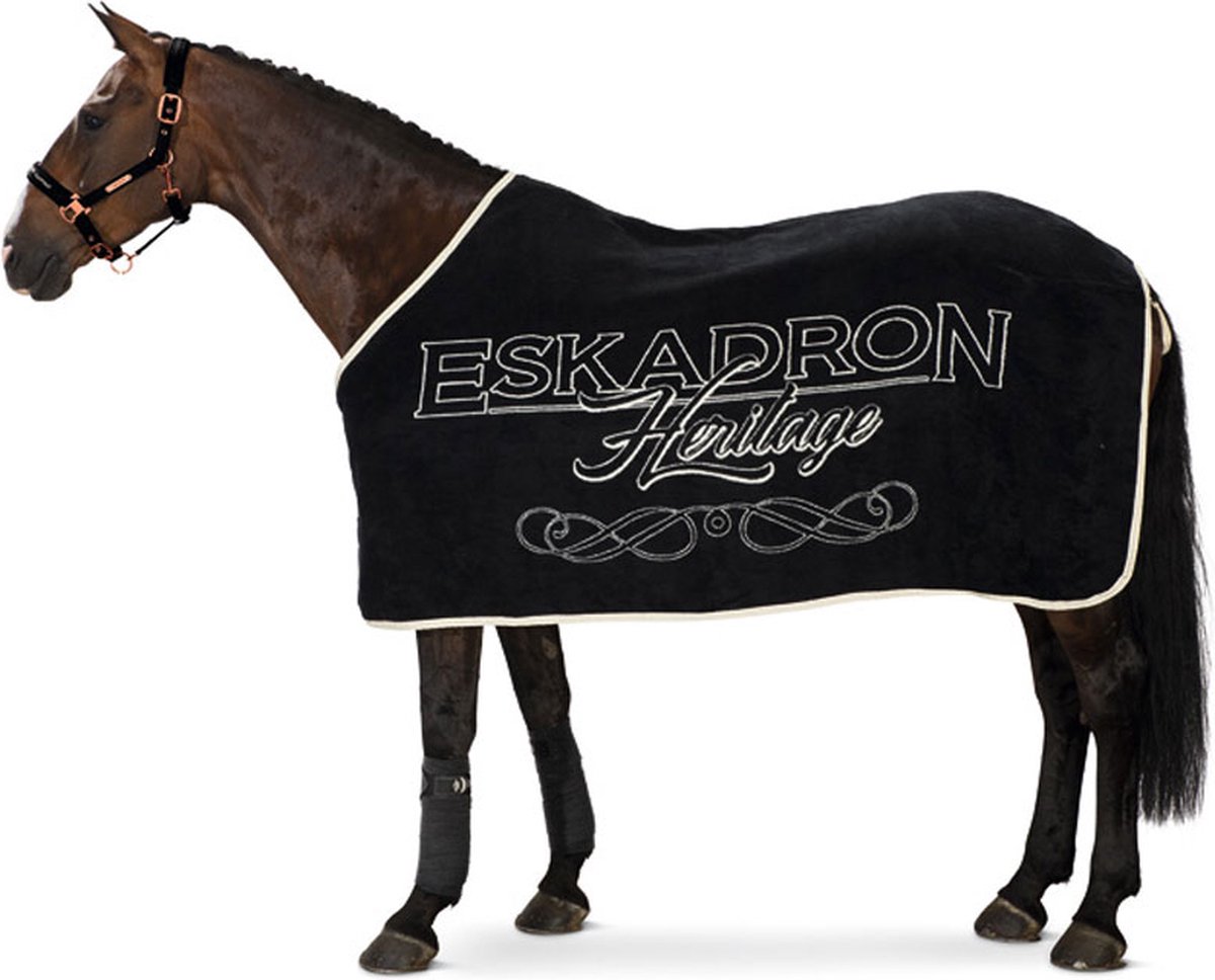 Eskadron Dralon Deken BRAND Heritage Zwart - XL