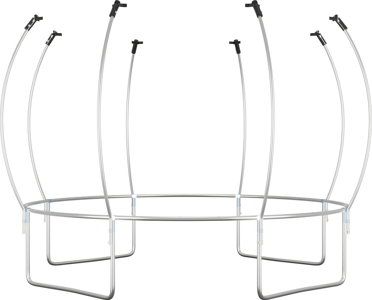 Senz Sports - J2000 Serie - Trampoline - 366 cm - Rond - Met Springveren — afbeelding 4