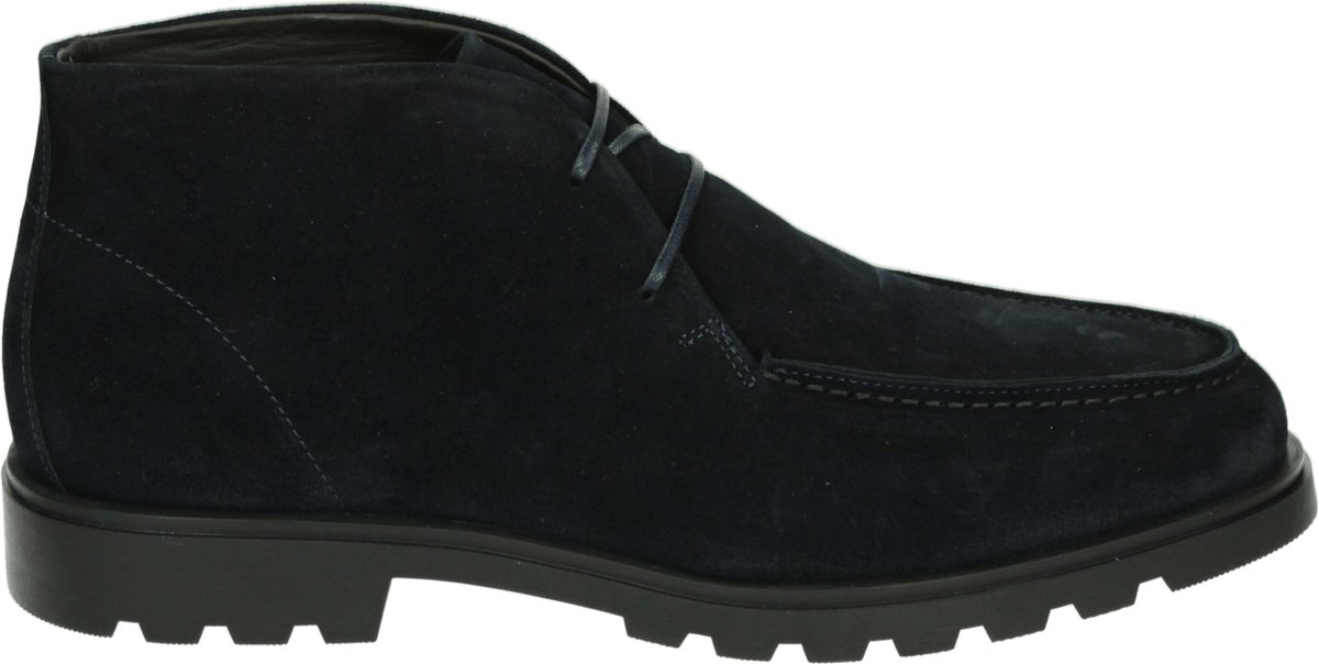 Giorgio - HE93901 - Vrije tijd half-hoogHeren veterschoenHeren sneakers - Kleur: Blauw - Maat: 45
