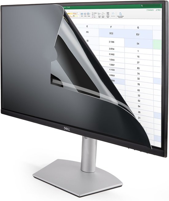 Filtre Confidentialité Écran 23 Pouces 16:9 – Anti-Lumière Bleue, Anti-Éblouissement, Protection 30°/60° Pour Moniteur