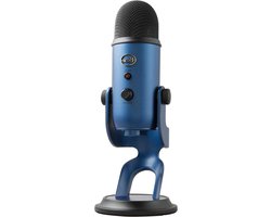 USB Microfoon voor Opname Streaming Gaming Podcasting – Blue Yeti Condensator-Mic voor Laptop en Computer PC Mac – Blue VO!CE Effecten Verstelbare Standaard Plug and Play – Blauw podcast starterset