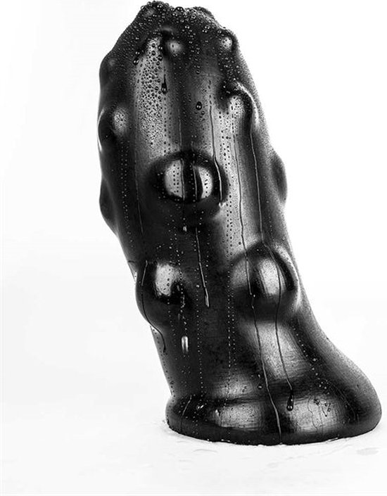 BubbleToys - BooBoo - Zwart - Extra Large - Dildo anal large Longueur : 29 cm diam. Haut : 11,5 cm Med : 13,7 cm Base : 14,3 cm