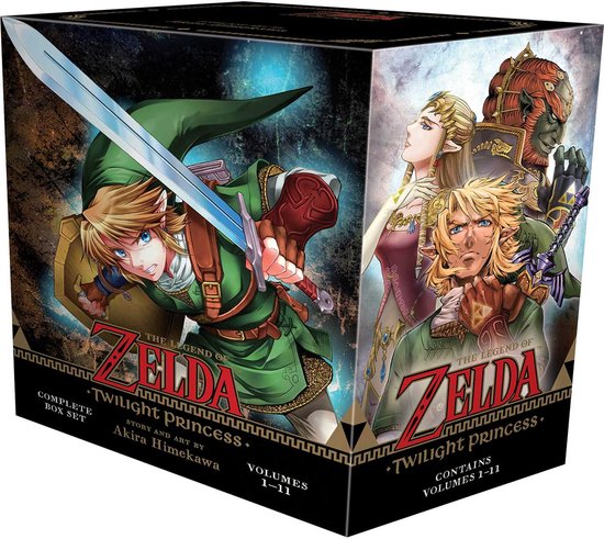 The Legend of Zelda: Twilight Princess Complete Box Set- Leg ... - cover