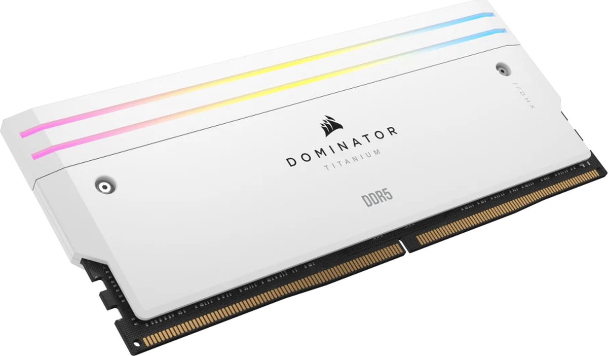 新品未開封DOMINATOR TITANIUMDDR5 32GB7200MT/s Corsair Dominator Titanium DDR5 geheugenmodule - 32 GB - 7200 MHz