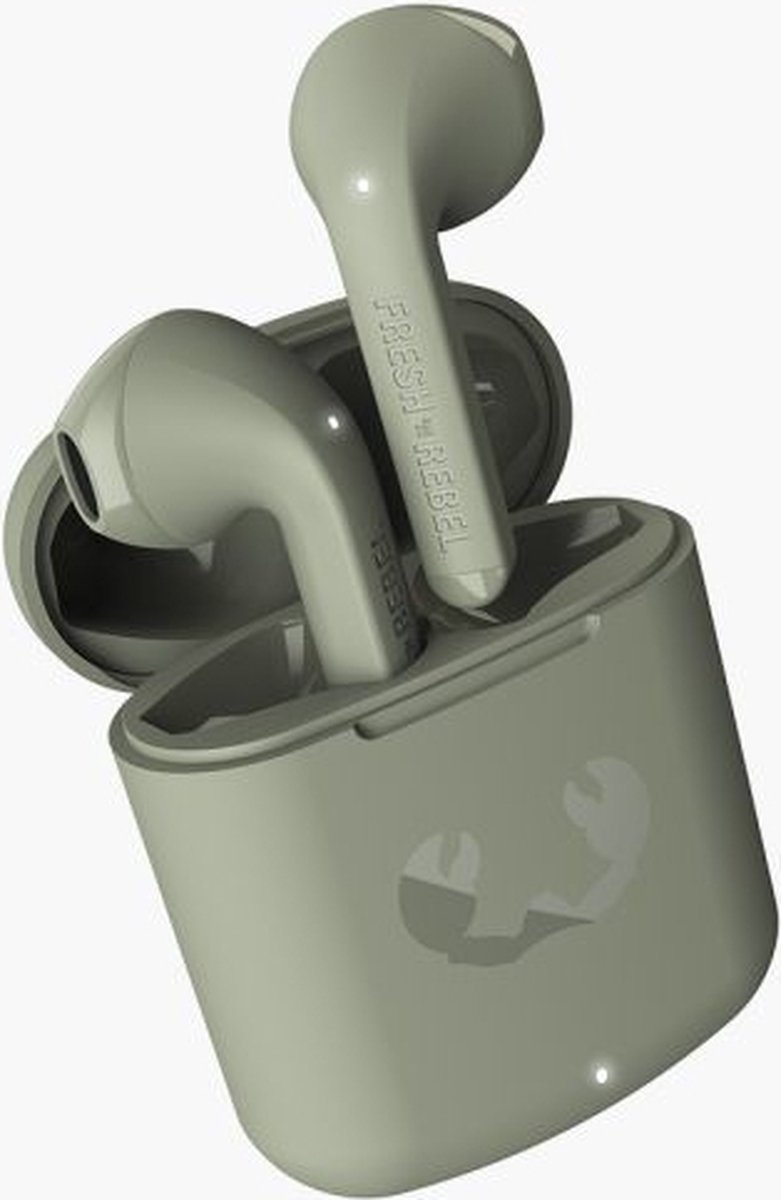 Fresh 'n Rebel Twins Core - True Wireless - 6 uur speelduur (30 uur in totaal) - Dried Green