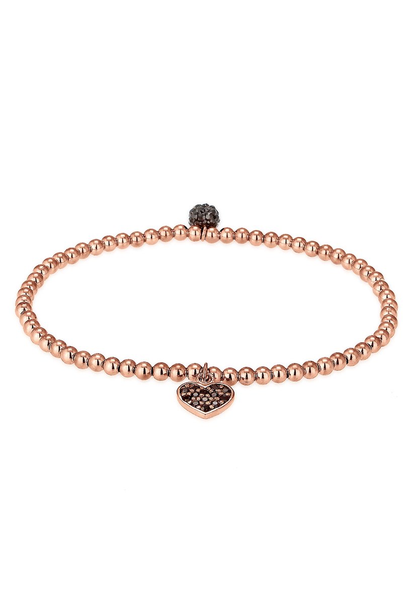 Elli - Armband - Dames Hart Hanger Engagement met Kristallen in 925 Sterling Zilver - Dames