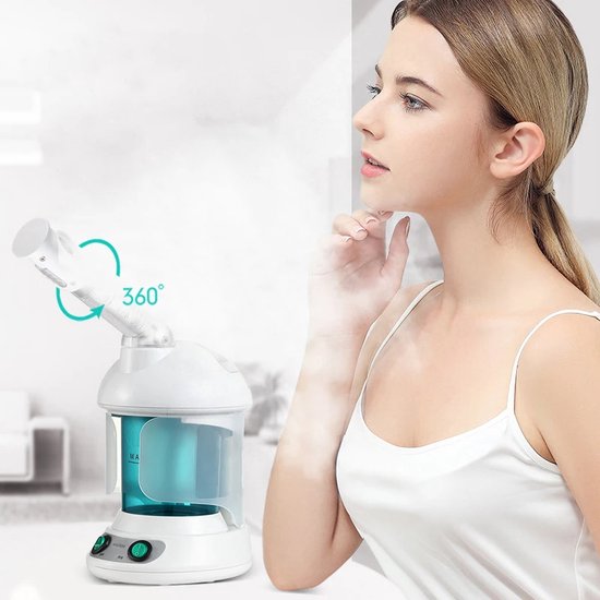 Jespro - Vapeur facial - Spa facial - Steam - Inhalateur de vapeur - Vapeur Face