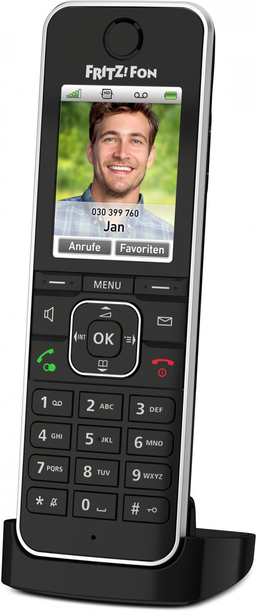 FRITZ!Fon C6 Black - German edition