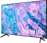 Bol.com 65'' Crystal UHD (3840 x 2160) Crystal CPU 4K Pur Color HDR 10+ Q-Symphony OTS Lite Google Meet Tizen Smart TV aanbieding