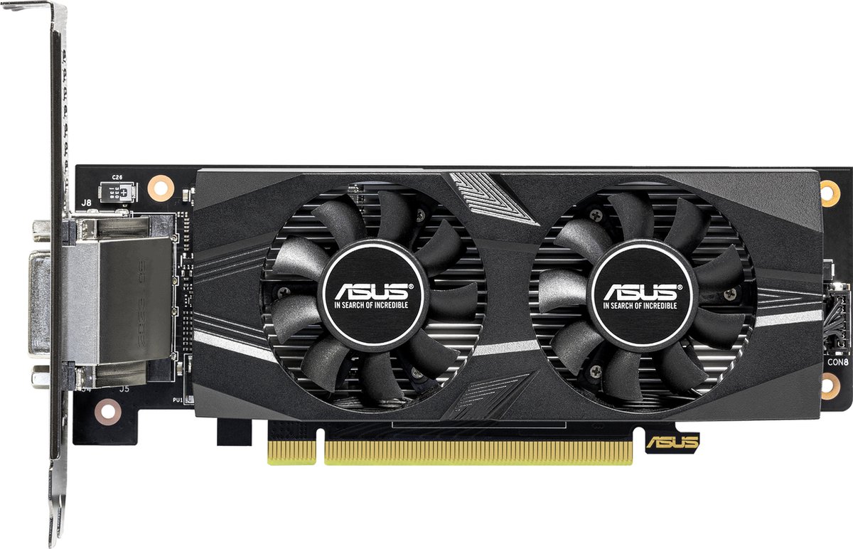 ASUS GeForce RTX 3050 LP OC 6GB GDDR6 PCIe 4.0 Low Profile Videokaart met HDMI 2.1, DisplayPort 1.4, DVI-D - Afbeelding 5
