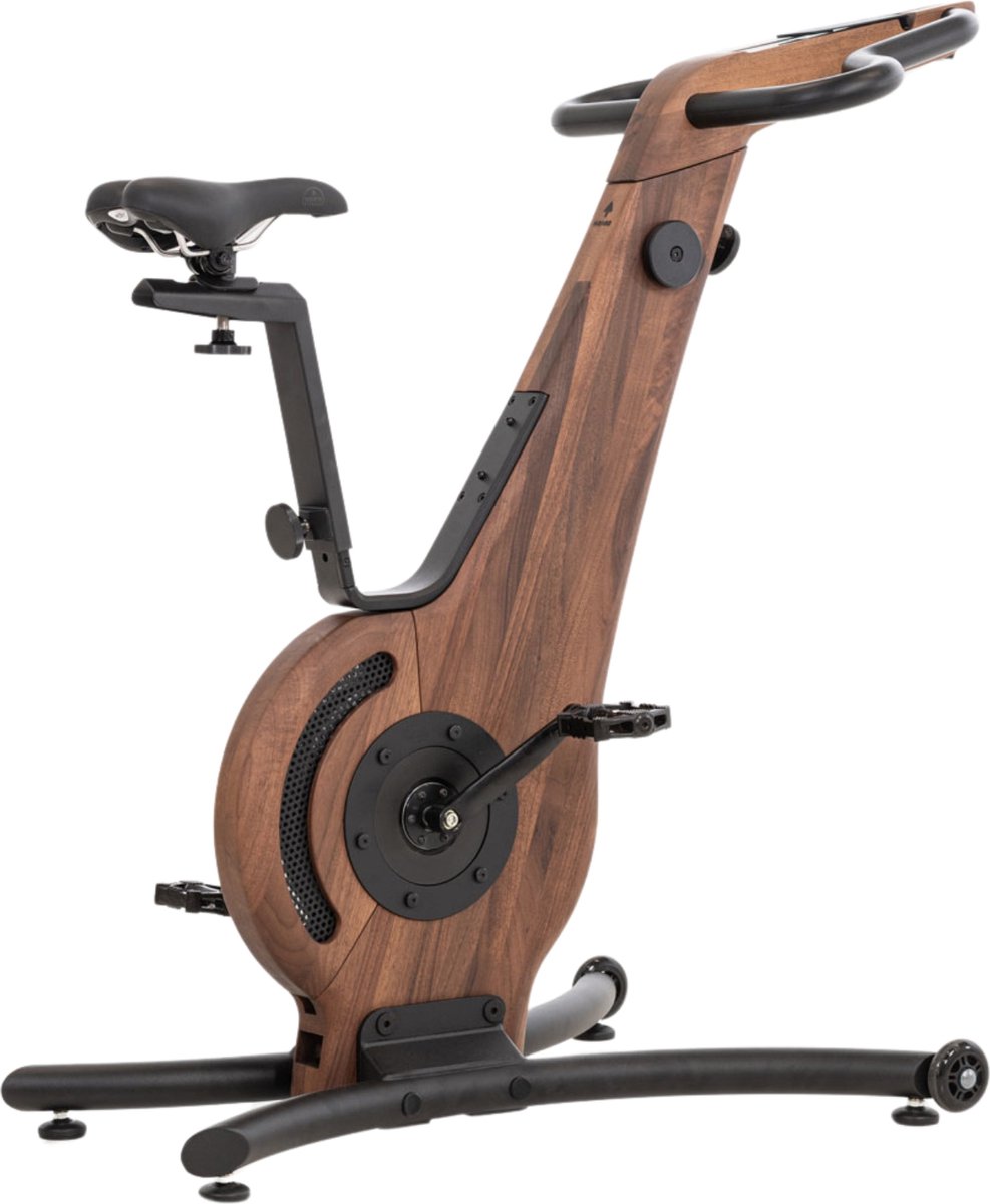 Bol.com Nohrd Bike V2 Walnoot - Indoor Bike - Notenhout - Touchscreen aanbieding
