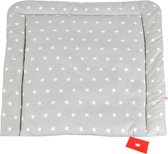 AankleedKussen - Zinaps Baby Changing Tafel Mat 50 x 70 70 x 70 80 x 70 cm (80 x 70 cm, 91 sterren (klein) grijs) -  (WK 02124)