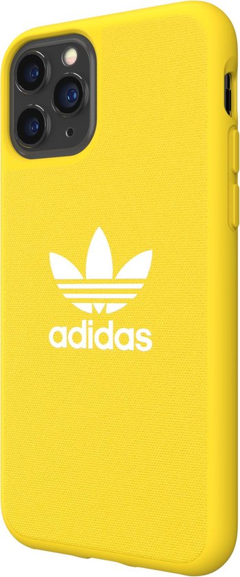 adidas OR Moulded Canvas iPhone 11 Pro Backcase hoesje - Geel | bol