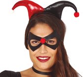 Fiestas Guirca Diadeem Masker Zwart/rood One-size