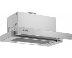 Bosch Serie 4 DFT63AC50 Afzuigkap 360 m³/uur Semi-inbouw (uittrekbaar) Zilver D