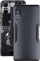 Originele batterijklep aan de achterkant voor Geschikt voor Xiaomi Redmi K40 Gaming (zwart)