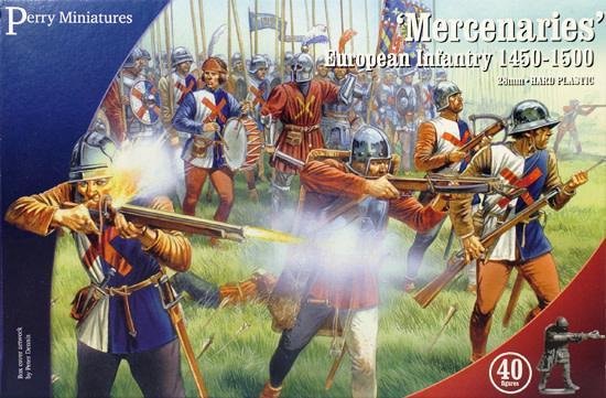 Thumbnail van een extra afbeelding van het spel ‘Mercenaries’, European Infantry 1450-1500