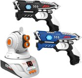 2 KidsTag pistolen + projector - Indoor en outdoor lasergame set