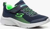 Skechers Microspec jongens sneakers - Blauw - Maat 36 - Uitneembare zool